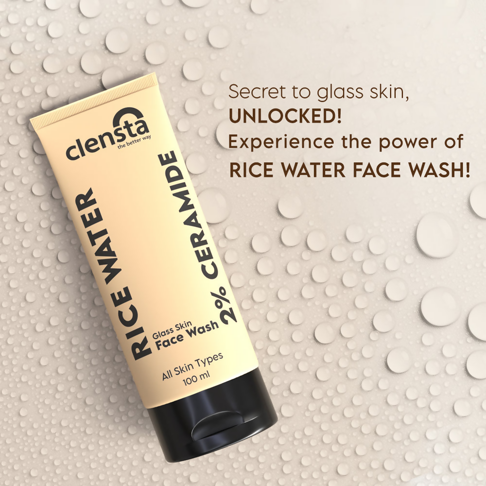 Clensta Rice Water Face Wash - Swadesiicart