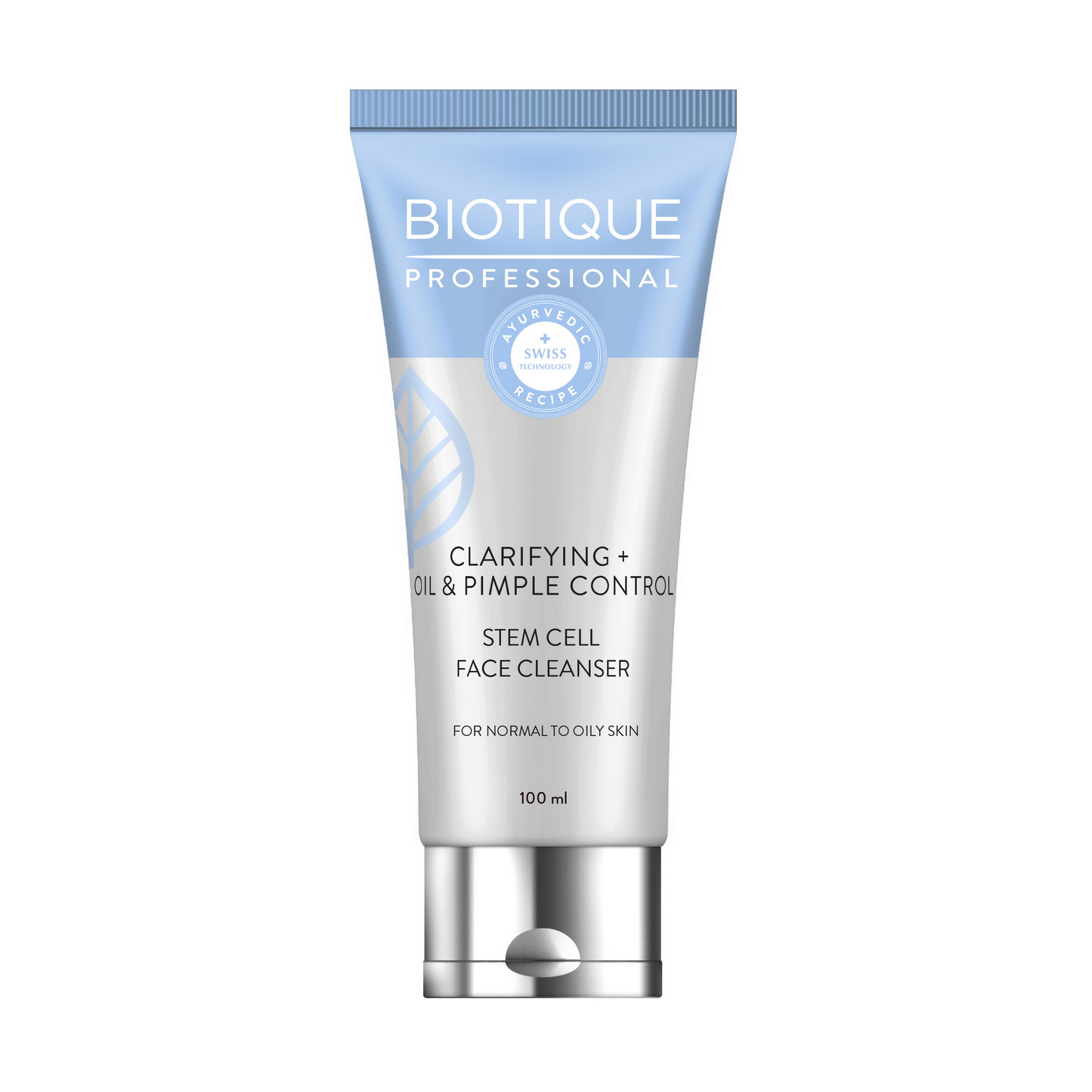 Biotique Professional Clarifying + Oil & Pimple Control Stem Cell Cleanser | Swadesiicart