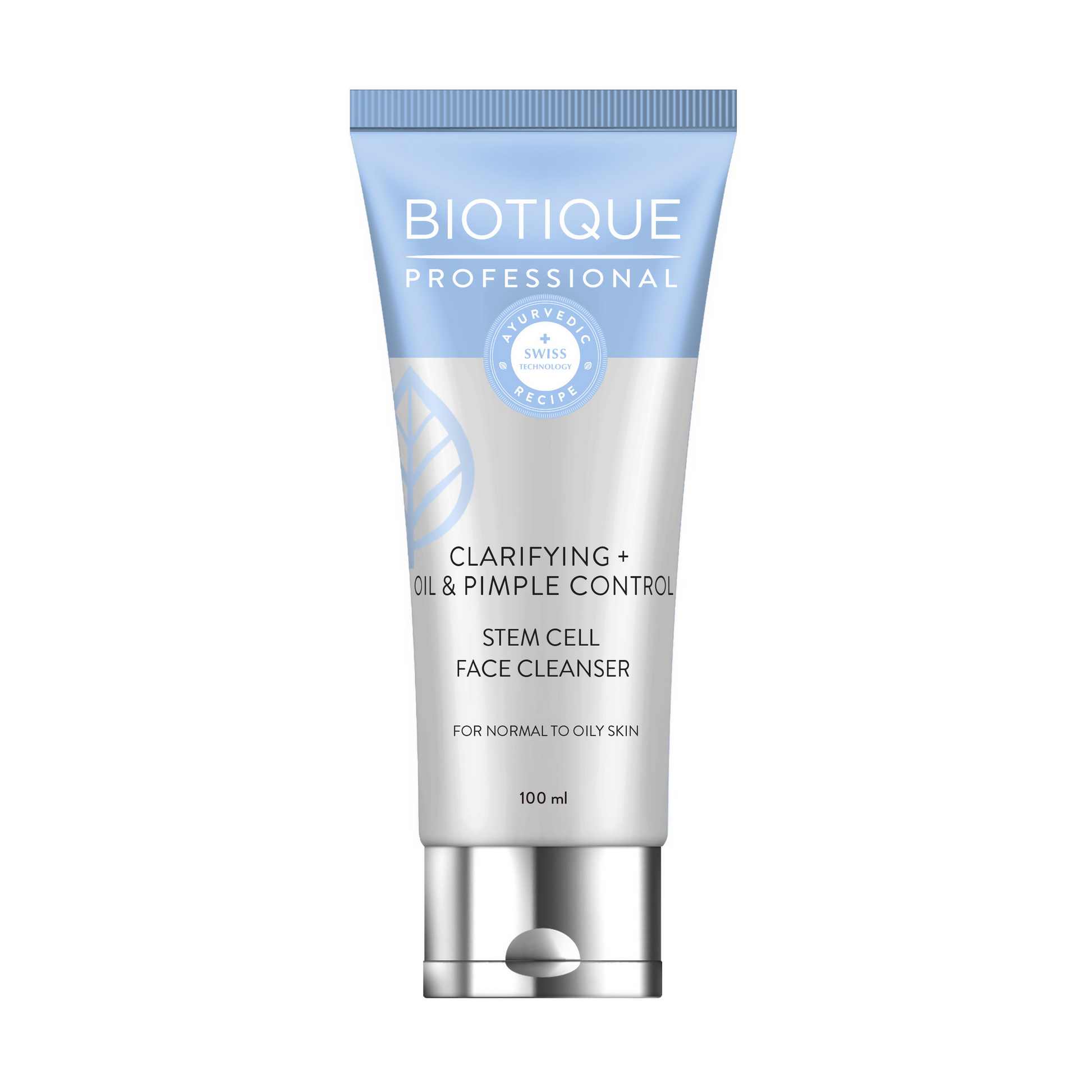 Biotique Professional Clarifying + Oil & Pimple Control Stem Cell Cleanser | Swadesiicart