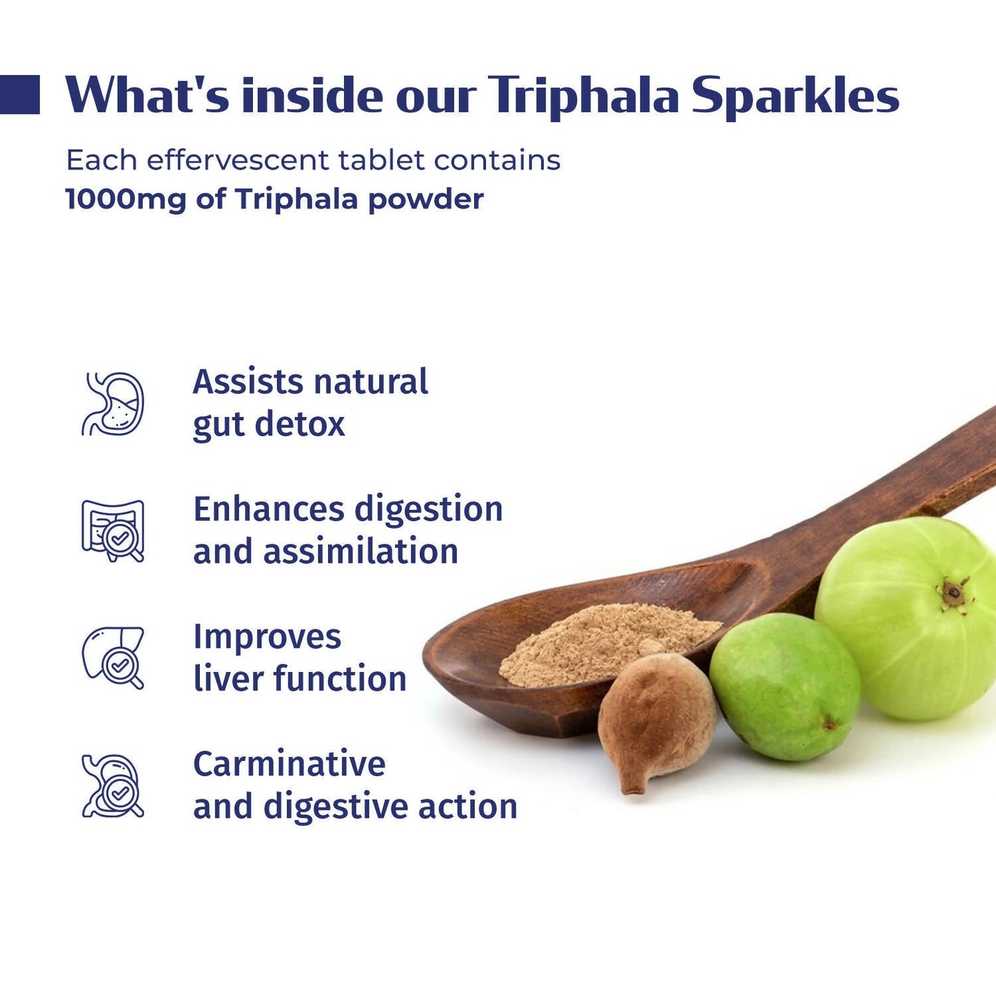 Kerala Ayurveda Triphala Sparkles Tablets | Swadesiicart
