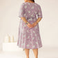 Janasya Light Cotton Floral Tiered Dress | Swadesiicart