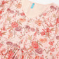 Janasya Light Georgette Floral Tiered Dress | Swadesiicart