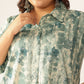 Janasya Dark Cotton Tie & dye Straight Tunic | Swadesiicart