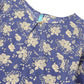 Janasya Bright Cotton Floral Fit & Flare Dress | Swadesiicart