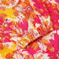 Janasya Bright Cotton Floral A-Line Dress | Swadesiicart
