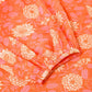 Janasya Bright Georgette Floral A-Line Tunic | Swadesiicart