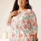 Janasya Light Cotton Floral A-Line Tunic | Swadesiicart