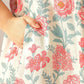 Janasya Light Cotton Floral A-Line Tunic | Swadesiicart