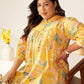Janasya Light Cotton Tropical A-Line Tunic - Swadesiicart