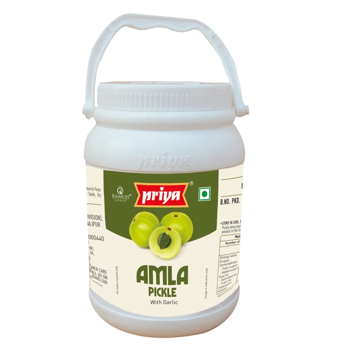 Priya Amla Pickle With Garlic - Swadesiicart