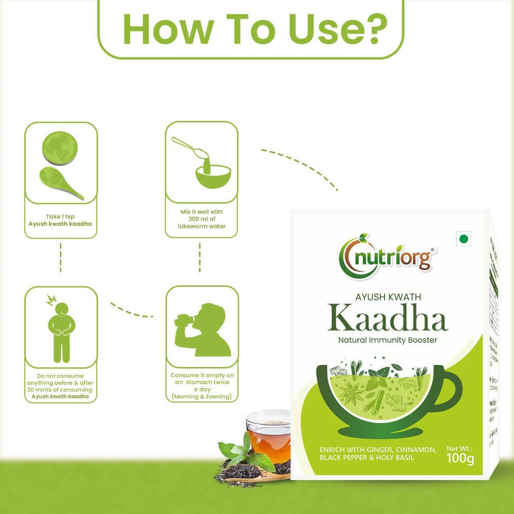Nutriorg Ayush Kwath Kaadha - Swadesiicart