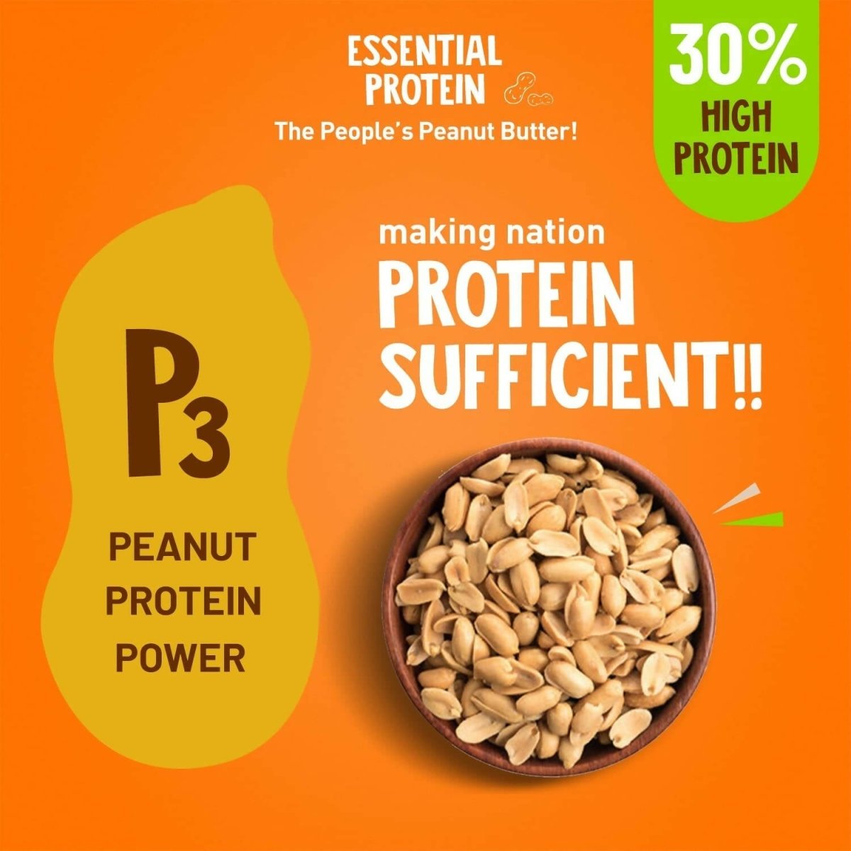 Alpino High Protein Jaggery Peanut Butter Smooth | Swadesiicart