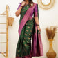 Anouk Woven Design Zari Banarasi Saree | Swadesiicart