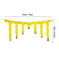Tied Ribbons Yellow Entrance Hanging Marigold Flowers Bandhanwar Toran Garland with Bells | Swadesiicart