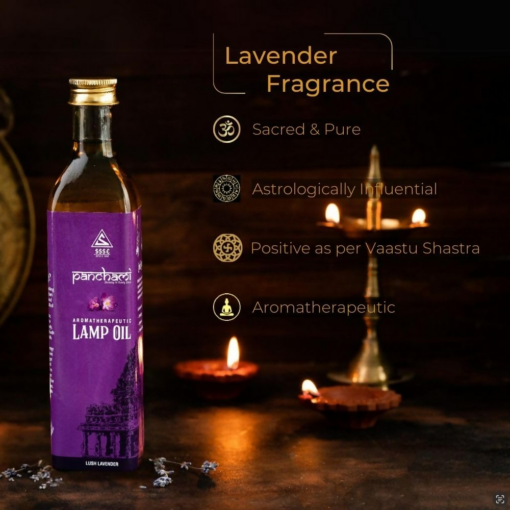 Panchami Sacred Fragrances - Lavender Lamp Oil | Swadesiicart