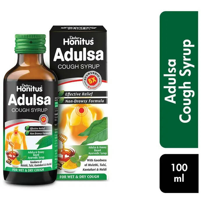 Dabur Honitus Adulsa Cough Syrup - Swadesiicart