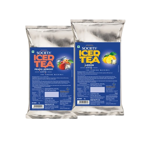 Society Peach Apricot & Lemon Black Tea Iced Tea Combo | Swadesiicart