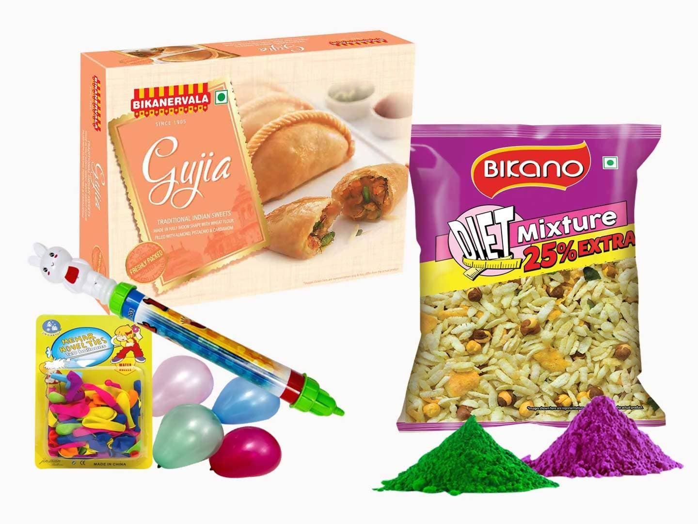 Bikano Diet mixture with Holi Gujia | Swadesiicart