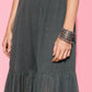 Ahalyaa Women's Traditional Wear Co-ods - Grey | Swadesiicart