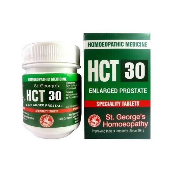 St. George's Homeopathy HCT 30 Tablets | Swadesiicart