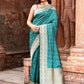 Joban Fashion Green Banarasi Katan Pure Handloom Banarasi Silk Saree | Swadesiicart
