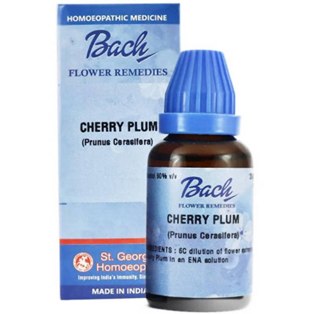 St. George's Bach Flower Remedies Cherry Plum Dilution | Swadesiicart