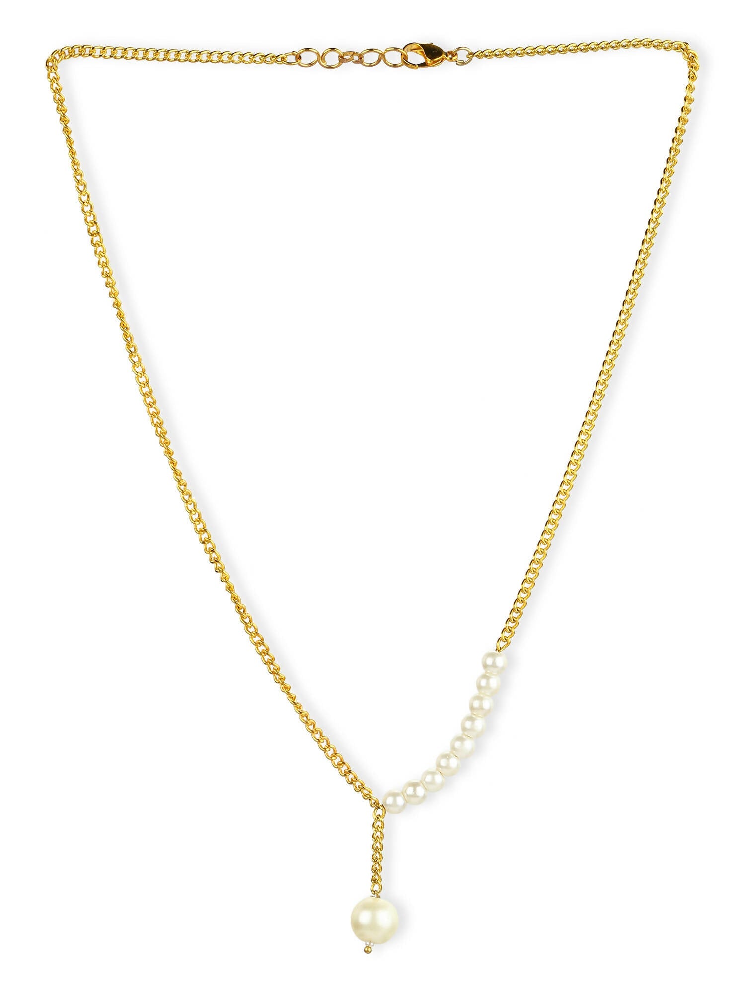 Women's Gold-Polished Chain - Ruby Raang | Swadesiicart