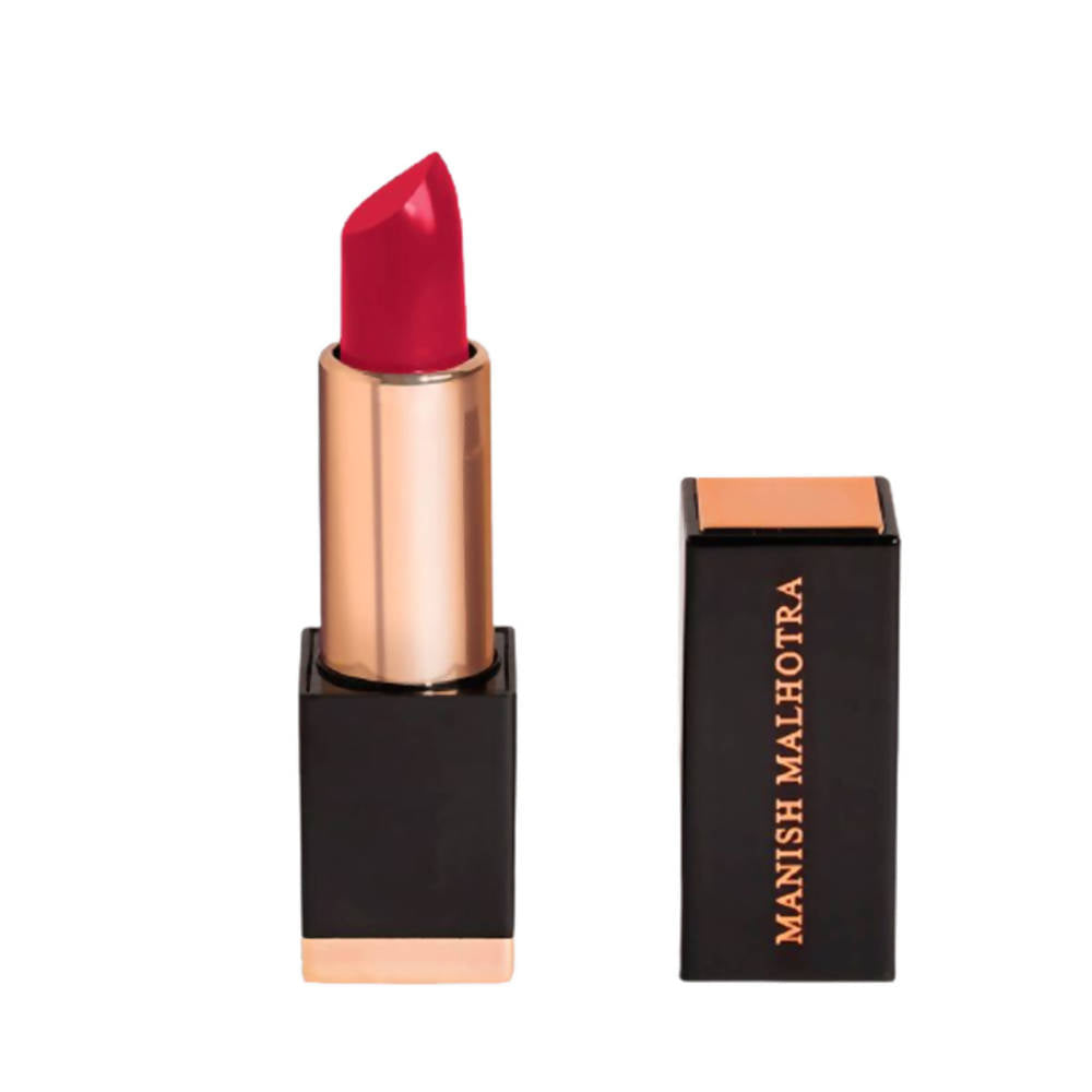 Manish Malhotra Hi-Shine Lipstick - Moroccan Red (4 Gm) - Swadesiicart