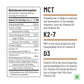 Unived Basics D3+K2 (MK-7) | Vegan Vitamin D3 600 IU & Vitamin K2-7 - Swadesiicart