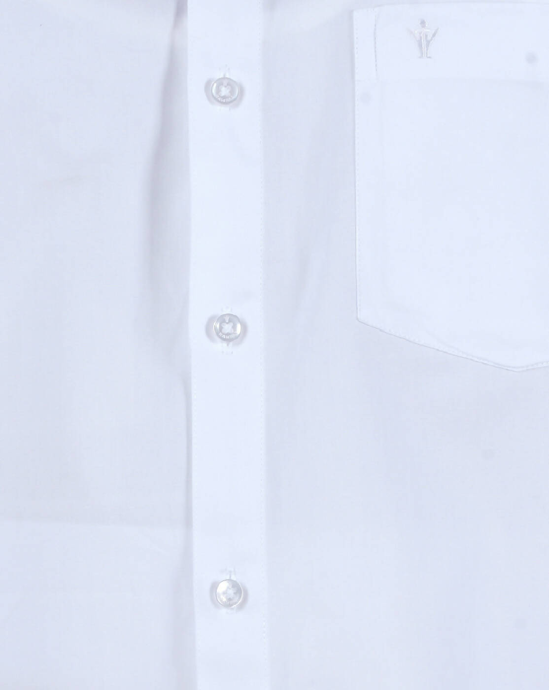 Ramraj Cotton Mens 100% Cotton Half Sleeve White Shirt | Swadesiicart