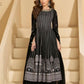 Anaita Black Georgette Stitched Suit with Embroidery & Sequence Work