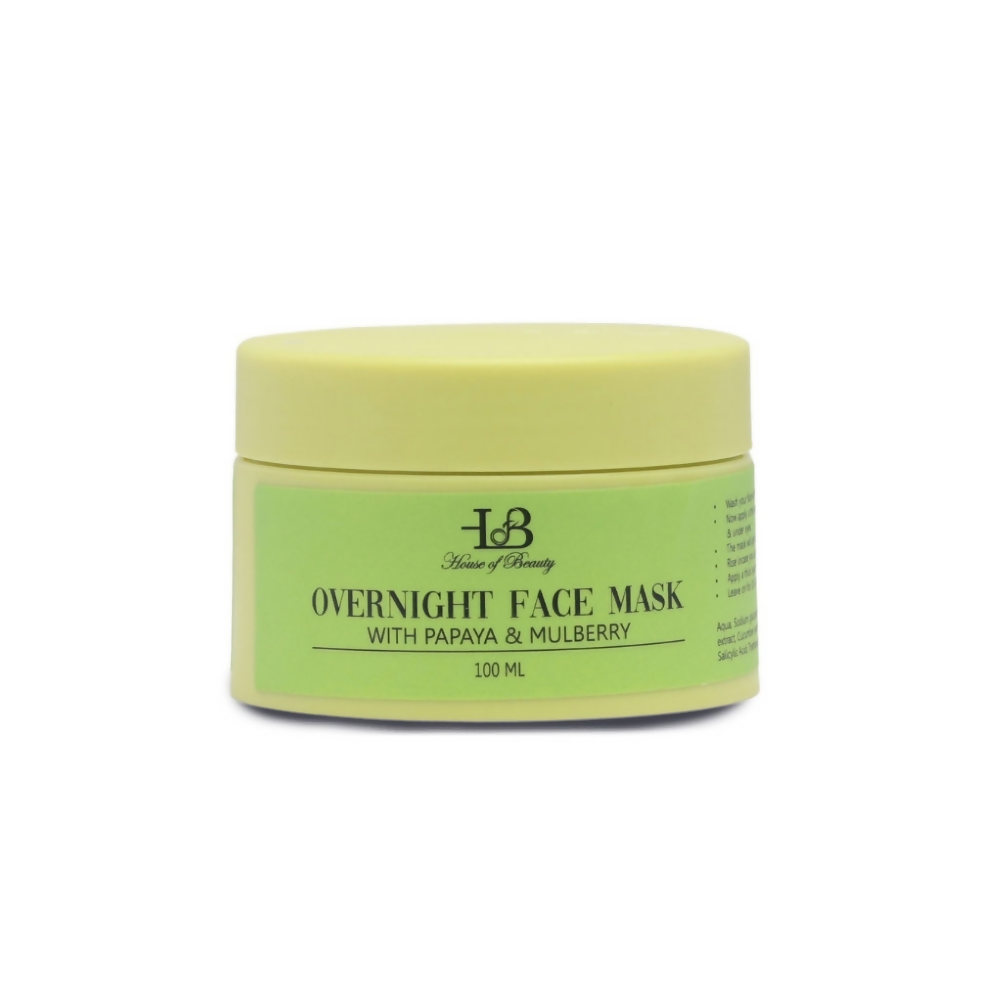 House of Beauty Overnight Face Mask - Swadesiicart