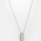 NVR Men Silver Plated Milletry Style Pendent With Chain | Swadesiicart