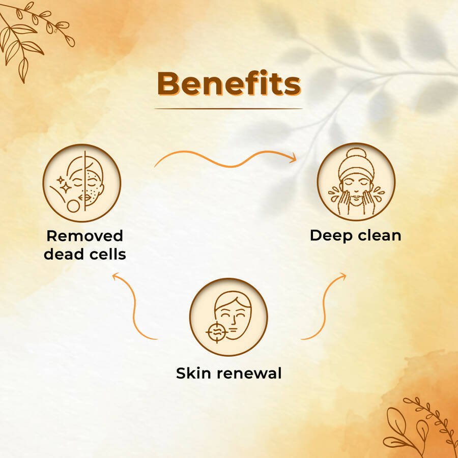 Astaberry Apricot Scrub with Honey & Chiraita - Swadesiicart
