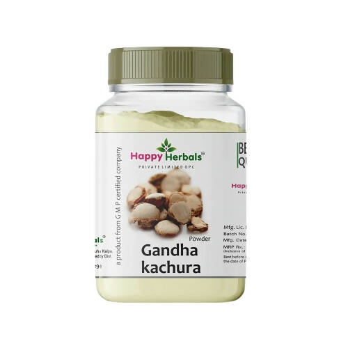 Happy Herbals Gandha kachura Powder | Swadesiicart