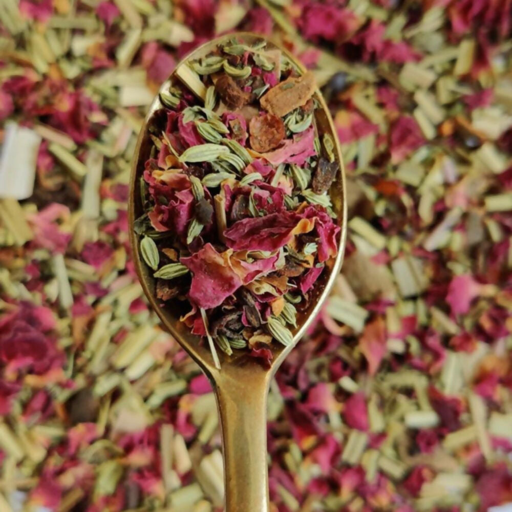 Shuddh Natural Calming Stress Relief Inside-Out Detox Shaanti Floral Tisane | Swadesiicart