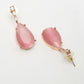NVR Women's Rose Gold Artificial Stones Studded Handcrafted Jewellery Set - Swadesiicart