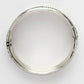 NVR Women's Set of 2 Silver-Toned German Silver Oxidised Kada Bangle - Swadesiicart