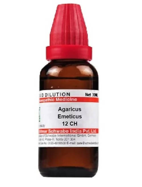 Dr. Willmar Schwabe India Agaricus Emeticus Dilution | Swadesiicart