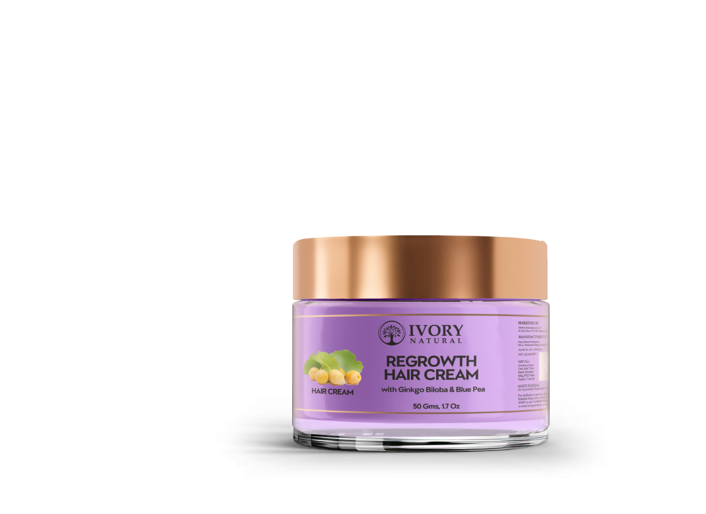 Ivory Natural Hair Growth Cream For Stronger, Healthier Hair | Swadesiicart