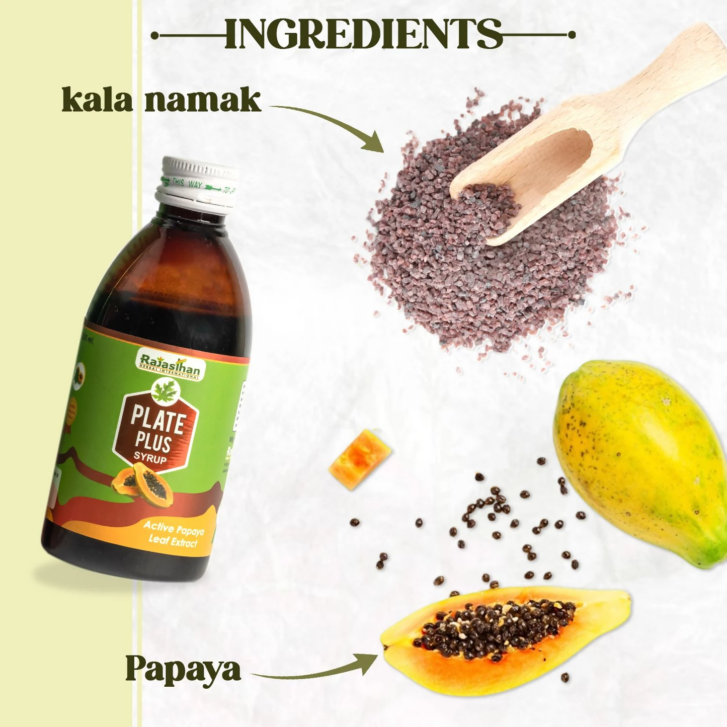 Rajasthan Herbals Plate Plus Syrup | Swadesiicart
