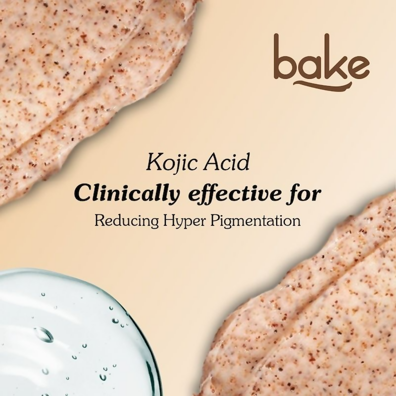 Bake 2% Kojic Acid Cocoa Smoothie Body Scrub | Swadesiicart