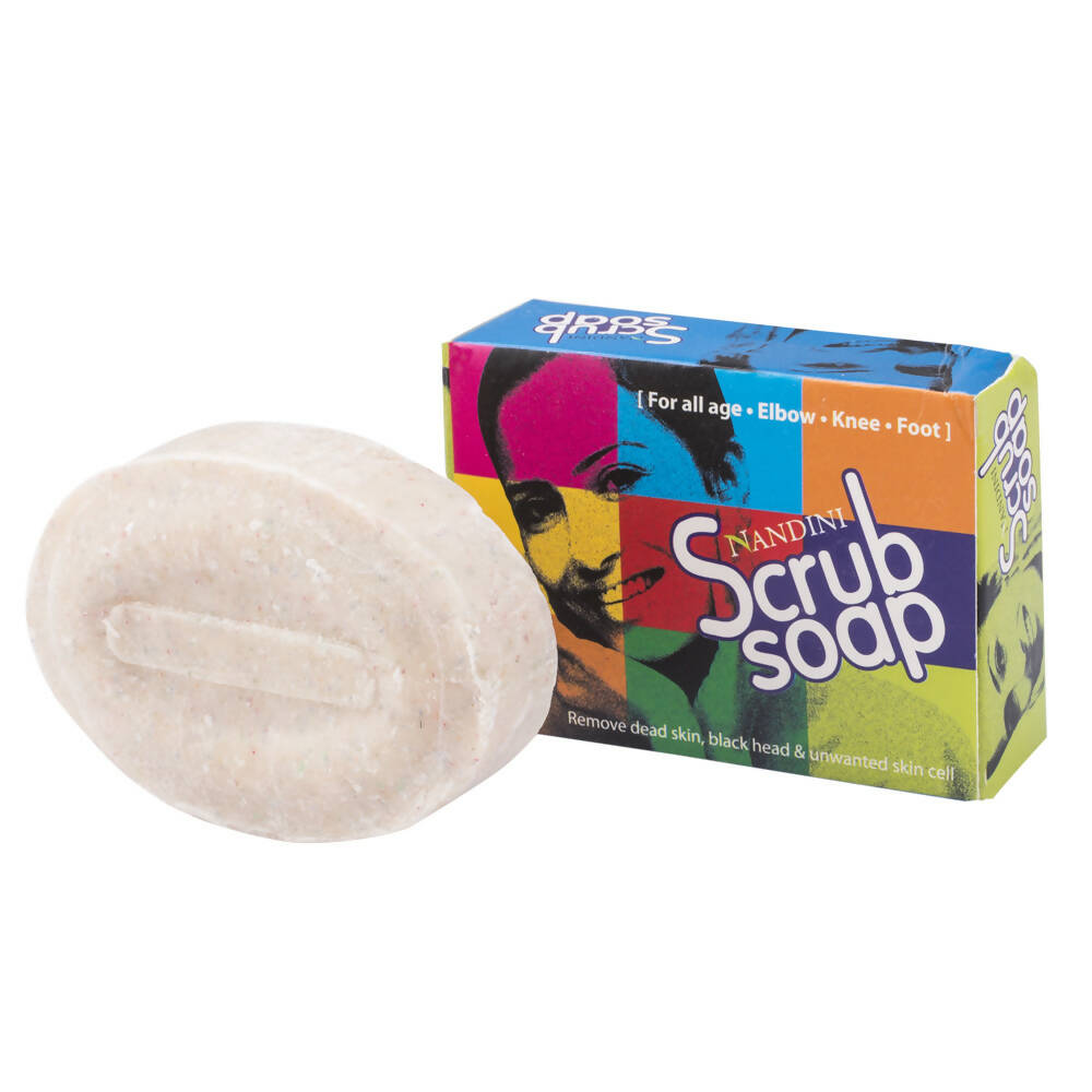 Nandini Herbal Scrub Soap - Swadesiicart