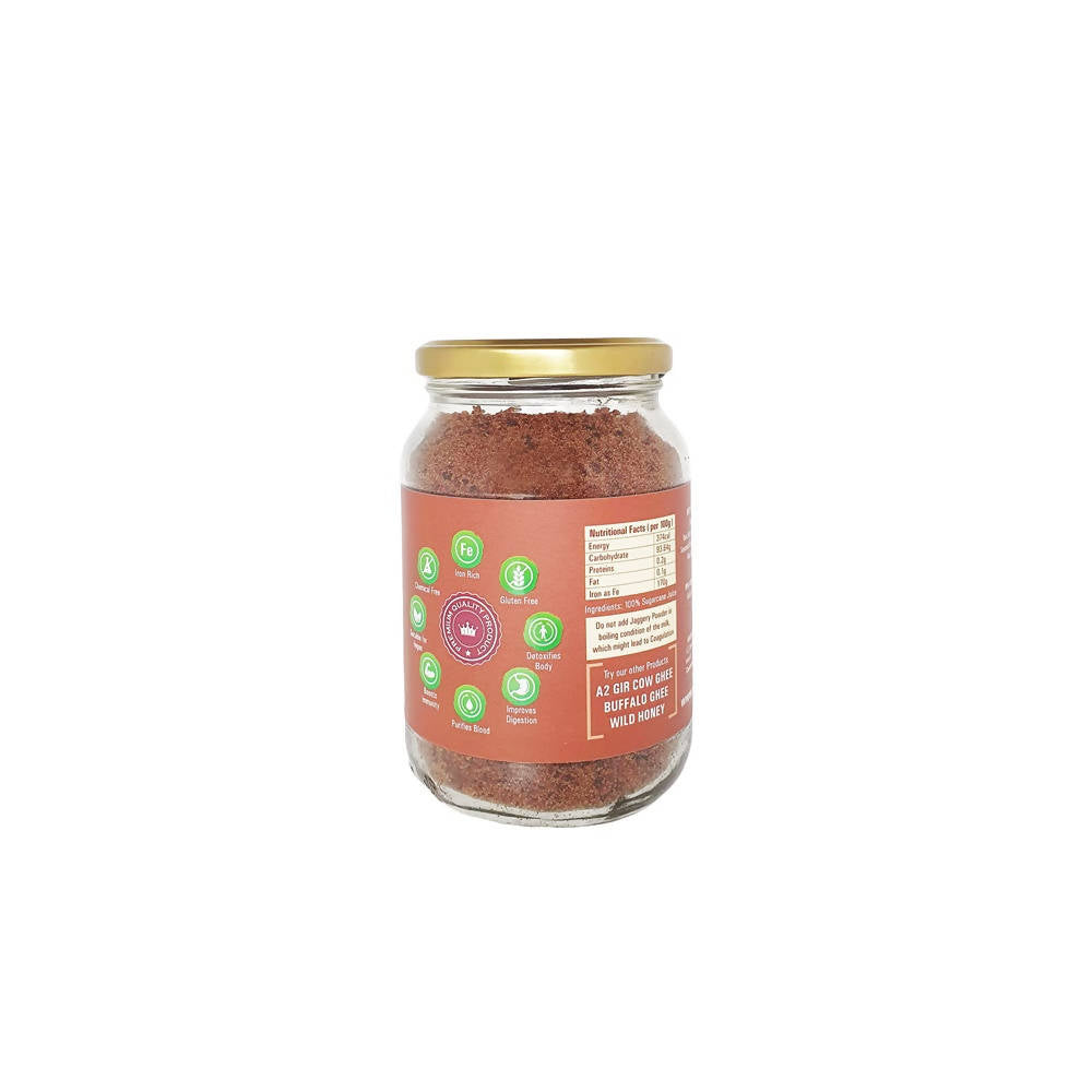 Nature's Trunk Brown Jaggery Powder - Swadesiicart