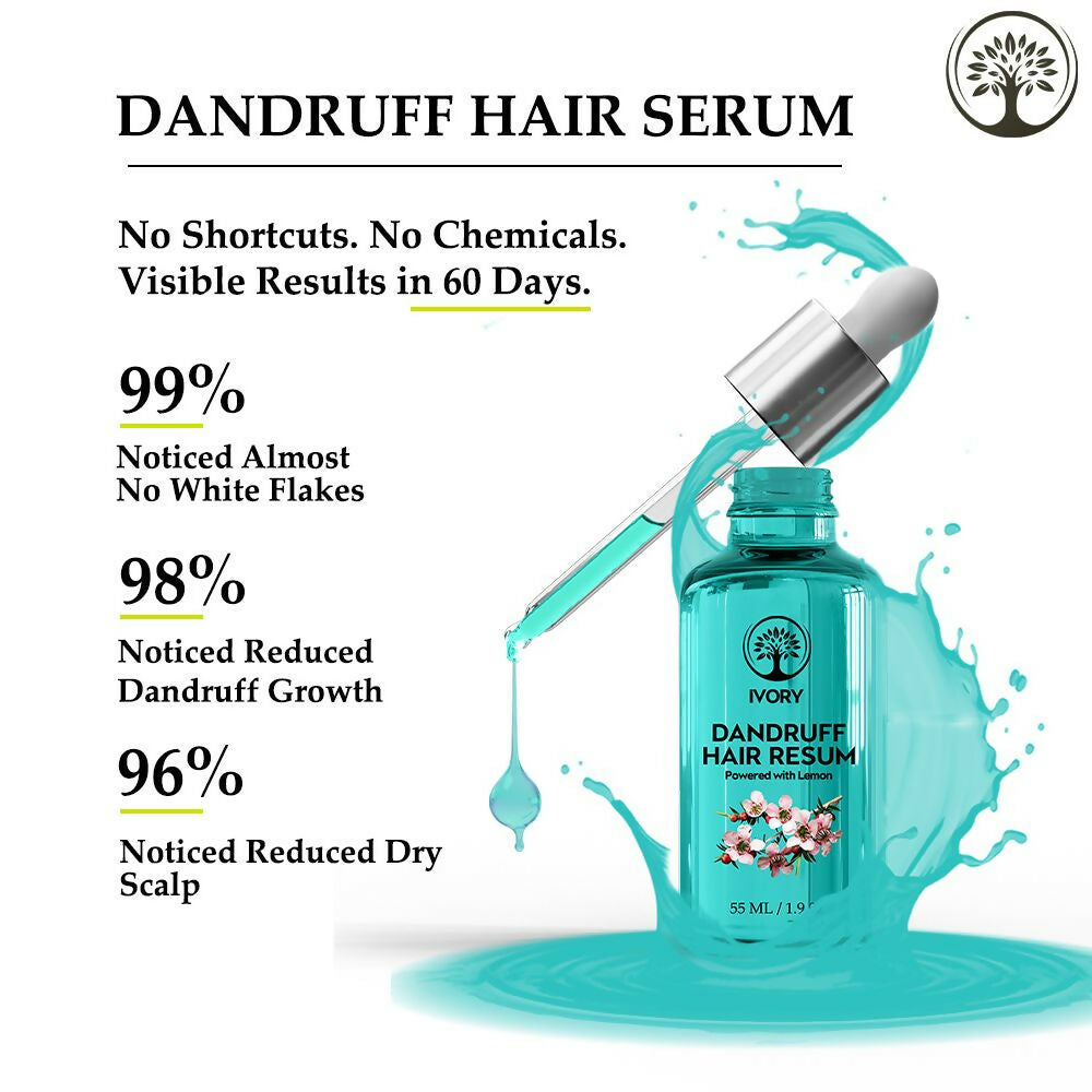 Ivory Natural Dandruff Hair Serum For Nourishing Dry Scalp | Swadesiicart