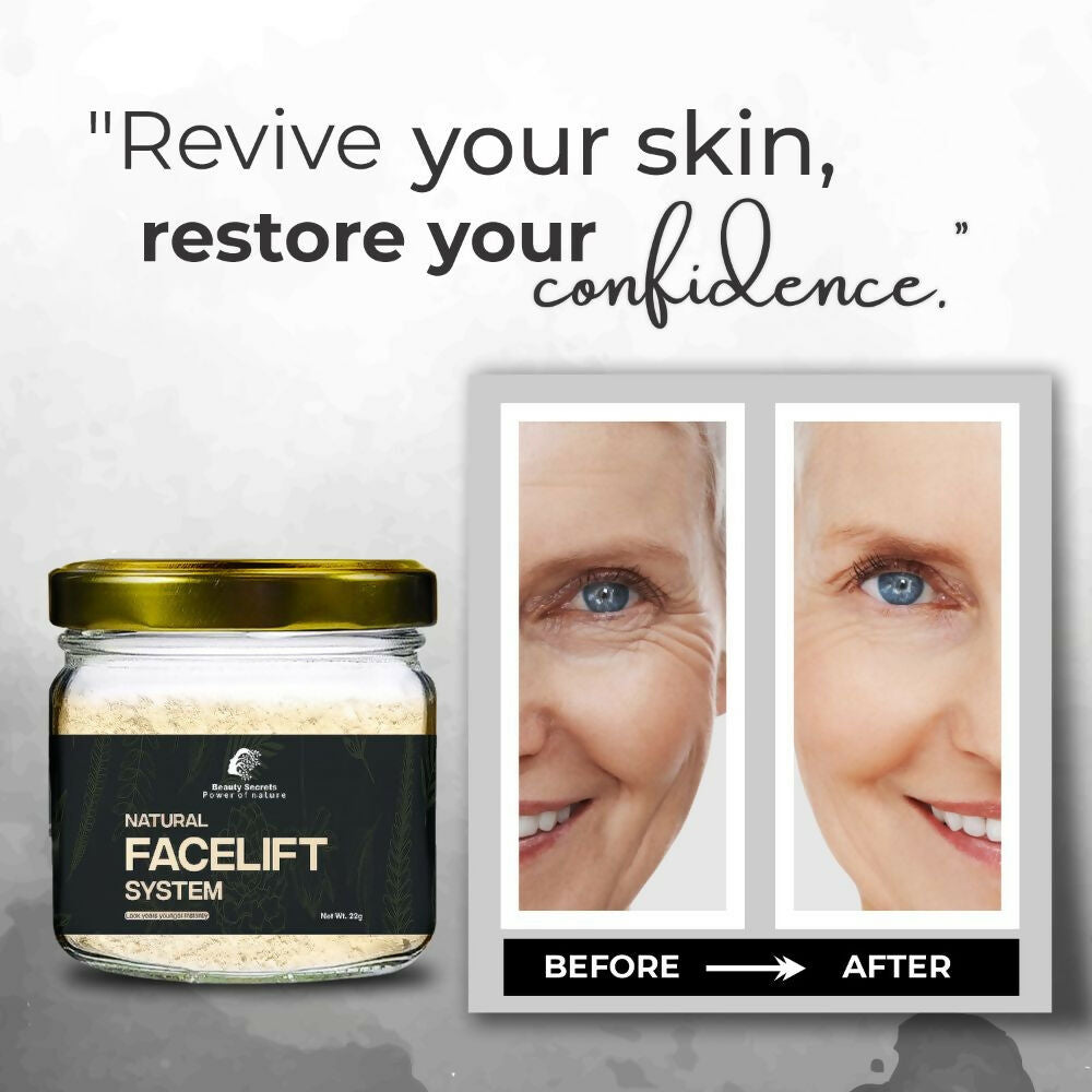 Beauty Secrets Natural Face Lifting Mask/Pack | Swadesiicart