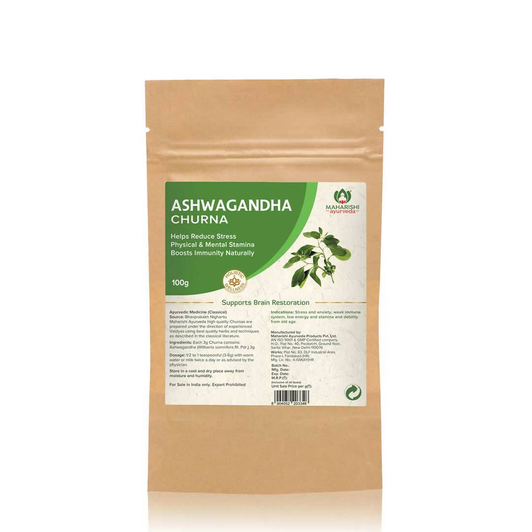 Maharishi Ayurveda Ashwagandha Churna - Swadesiicart