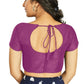 Aastha Fashion Women's Purple Art Silk Designer Festive Wear Readymade Blouse