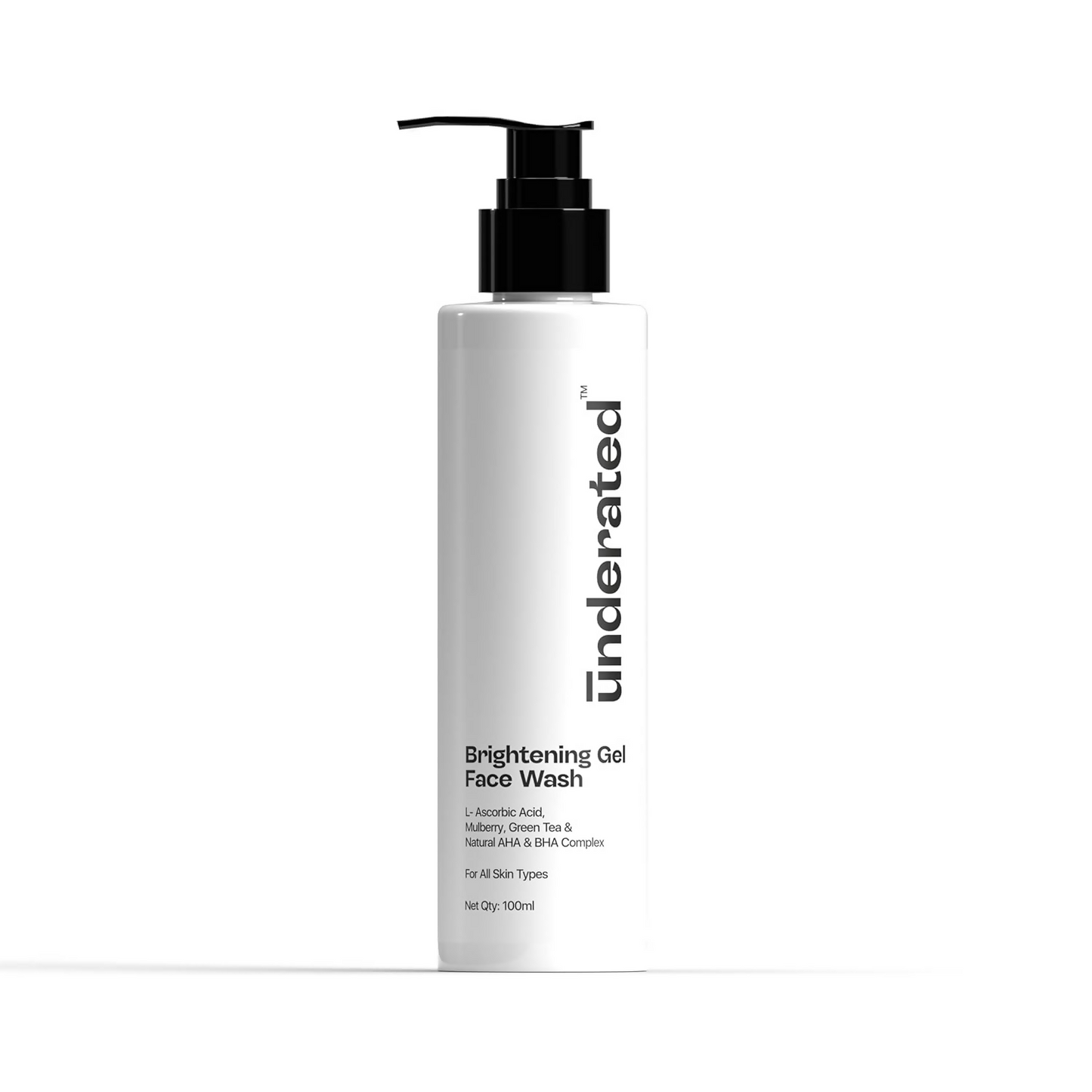 Underated Brightening Gel Face Wash - Swadesiicart