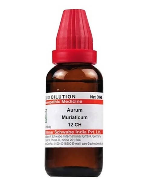 Dr. Willmar Schwabe India Aurum Muriaticum Dilution - Swadesiicart